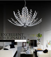 Phube Lighting Luxury K9 Crystal Chandeliers Lustre Light  Crystal Tree Chandeliers Light Lighting Inc Bulb+Free shipping! 2024 - buy cheap