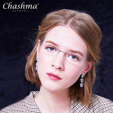 ENW-Montura de gafas de titanio para mujer, anteojos sin montura, gafas graduadas ópticas 2024 - compra barato