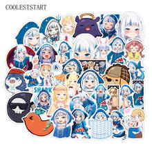 10/50Pcs/pack  Anime Girl Gawr Gura Stickers stickers suitable for suitcase skateboard guitar phone helmet motorcycle laptop 2024 - buy cheap