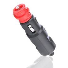 12V-24V Car Cigarette Lighter Power Connection Cigaret Socket Adaptor Male Plug 2024 - buy cheap