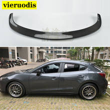 For Mazda 3 Axela Hatchback 2014 2015 2016 2017 ABS Plastic Painted Color Rear Roof Trunk Lip Wing Boot Rear Spoiler 2024 - buy cheap