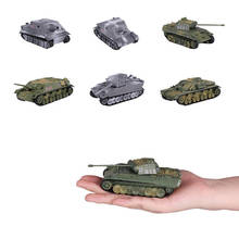 1:72 Plastic Assemble Tank Kits World War II Model Puzzle Assembling Military Sand Table Toys For Children Gifts 2024 - buy cheap