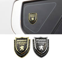 Car Window Side Emblem Sticker for Peugeot Badge 308 408 3008 2008 4008 5008 508 205 206 208 103 106 307 406 407 107 Accessories 2024 - buy cheap