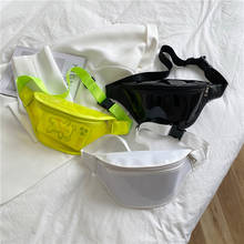Transperant Waist Bag PVC Fanny Pack Summer Waterproof Jelly Cross Body Bag Fashion Crossbody Beach Bags for Women Fanny Packs 2024 - buy cheap