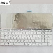 Новая клавиатура SP для ноутбука Toshiba Satellite L50-A S50, белая, испанская 2024 - купить недорого