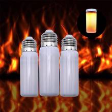 LED 3W E27 85-265V Flame Effect Fire Light Bulb Multi-mode Flame Effect Simulated Fire Light Flickering Lamp Xmas Decor 2024 - buy cheap