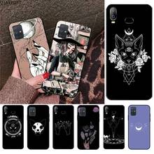 USAKPGRT Witchcraft Witch Moon Soft Phone Cover For Samsung Galaxy A21S A01 A11 A31 A81 A10 A20E A30 A40 A50 A70 A80 A71 A51 2024 - buy cheap