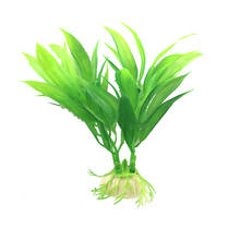 Вода трава зеленое растение украшение для аквариума искусственное растение для аквариума погружной Цветок Трава орнамент Декор Подводное растение 2024 - купить недорого