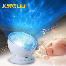 Night Light Luminous Toys Ocean Wave Music Player Night Baby Sleep Light Kids LED Bedroom Sleep Lamp for Children Baby Gifts 2024 - buy cheap