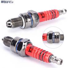 1pc Spark Plug High Performance 3-Electrode For GY6 Scooter Motorcycle Spark Plug Accessories 2024 - buy cheap