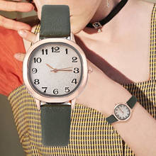 Relojes de cuarzo con correa de cuero para mujer, reloj de pulsera informal a la moda, de lujo, marca superior, novedad de 2020 2024 - compra barato