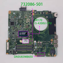 Genuine 732086-501 732086-001 732086-601 DA0U83MB6E0 i5-4200U Laptop Motherboard for HP 15 15-N 15T-N Series NoteBook PC 2024 - buy cheap