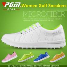 Pgm Women Lightweight Golf Shoes Ladies Golf Waterproof Sports Shoes Spikes Non-Slip Breathable Tennis Baseball Sneakers EU34-39 2024 - buy cheap