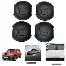 Car Exterior Door Handle Bowl Cover Trim Frame Decor for Jeep Renegade 2016 2017 Car Accessories(4Pcs/Set) 2024 - buy cheap