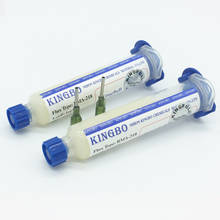 Kingbo-pasta de flujo de RMA-218, alta calidad, para Estación de soldadura BGA, crema de estaño para soldar + 2 agujas, el más nuevo 2024 - compra barato