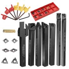21PCS/SET DCMT CCMT Carbide Insert + 10mm Boring Bar Tool Holder + Wrench For Lathe Turning Tool Shank Lathe Turning Tool 2024 - buy cheap