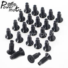 24x motocicleta aço completa quadro do pára-brisa & defletores de vento torx parafusos para jeep wrangler cj5 cj7 yj tj 1976-2006 2024 - compre barato