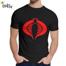 Round Collar Cobra GI JOE Special Forces Short Sleeve Summer For Men 100% Cotton Homme T Shirt Big Size 2024 - buy cheap