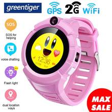 Greentiger Q360 GPS Kids Smart Watch Camera SOS Anti-Lost WIFI Location Child smartwatch MonitorTracker baby WristWatch Vs Q50 2024 - buy cheap