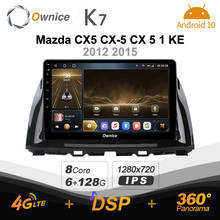 Radio con GPS para coche, reproductor Multimedia con Android 10,0, 8 núcleos, K7, 4G, LTE, cámara 2012, 6G + 2015G, para Mazda CX5, CX-5, CX 5, 1 KE, 128-360 2024 - compra barato