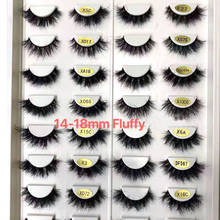 Pestañas de visón Real, pelo de visón Natural, esponjoso, suave y desordenado, maquillaje 3d, novedad, 1 par 2024 - compra barato