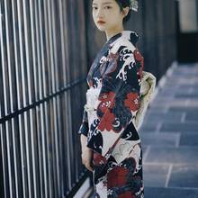 Japanese Traditional Kimonos Cosplay Yukata Women Costume Dresses Haori Female Japanese Yukata Kimono Obi Japanese Dress 11204 2024 - buy cheap