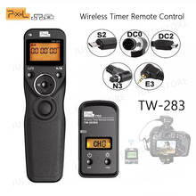 Pixel TW-283-mando a distancia inalámbrico para cámara Canon, Nikon y Sony, con Control remoto y liberación (DC0, DC2, N3, E3, S1, S2), TW283 2024 - compra barato