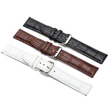 Leather Watch Strap Universal Replacement Leather Watchband for Men Women 16mm 18mm 20mm 22mm Watch Strap Band Christmas Gift 2024 - buy cheap