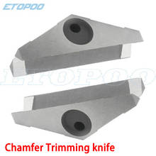 M2 high speed steel chamfer trimming knife,woodworking tool,Specialty Edge Banding Trimmer 2024 - buy cheap