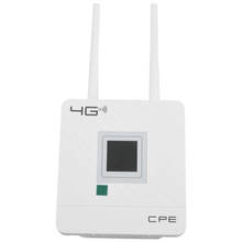 Беспроводной Wi-Fi-роутер с поддержкой 4G, с возможностью шлюза FDD TDD LTE WCDMA GSM, внешние антенны, разъем для SIM-карты, порт WAN/LAN, вилка ЕС 2024 - купить недорого