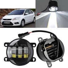 Farol de neblina com led para ford fusion mondeo 2013, 2014, 2015, 2016, para sedan 4 portas 2014-2019 2024 - compre barato