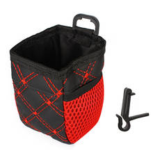 LEEPEE-bolsa colgante, cesta con salida de coche roja, bolsa de almacenamiento, soporte de teléfono, Organizador de bolsillo Universal 2024 - compra barato