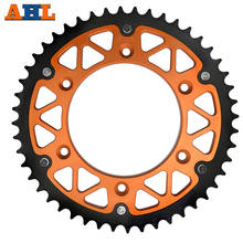 AHL 48T Motorcycle Part Rear Sprocket For SX-F 250 EGS300  SX300  350 GS350  SX360 2024 - buy cheap