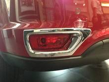 For Dodge Journey Fiat Freemont 2017 2018 2011-2015 2016 Chrome Rear Fog Light Foglight Lamp Bumper Chrome Reflector Cover Trim 2024 - buy cheap