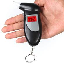 Professional Police Alert Breath Alcohol Tester LCD Display Digital Alcohol Tester Device Breathalyzer Analyzer Detector 2024 - buy cheap