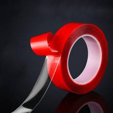 3m Double Sided Adhesive Nano Traceless Strong Non-marking Waterproof Transparent Acrylic Foam Tape For Improvement Tools 2024 - купить недорого