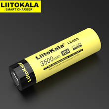 Liitokala-bateria de lítio Lii-35S 18650, 3500 v e mah, para dispositivos de alto drenagem, 1 a 10 peças 2024 - compre barato