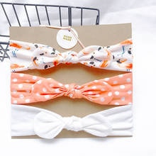 3Pcs Kids Floral Headband Girls Baby Elastic Bowknot Accessories Hairband Set Toddler Infants accessories set photography props 2024 - buy cheap