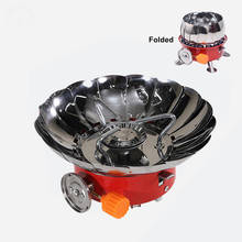 15 Windshields Windproof Stove Cooker Cookware Gas Burners for Camping Picnic Cookout BBQ With Extended Pipe Gas Stove Outdoor 2024 - compre barato