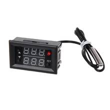 W2810 dc12v 20a digital termostato controlador de temperatura display vermelho com sonda 2024 - compre barato
