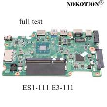 NOKOTION NBMRQ11001 NB.MRQ11.001 DA0ZHKMB6C0 Main board For acer aspire ES1-111 ES1-111M E3-111 B115-M laptop motherboard 2024 - buy cheap