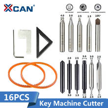 XCAN 16pcs Key Machine Cutter Set with Spare Part for Vertical Key Machine Locksmith Tools Key Machine Parts for Cutting Keys 2024 - buy cheap