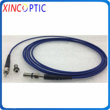 NIR SMA905-SMA Otimizado de Quartzo de Fibra De Metal 100/200/300/400/500/600/800/1000um,400-2500nm,3.0mm 2M Armored Fibra Patch Cord 2024 - compre barato