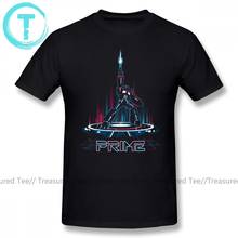 Optimus T Shirt TRON PRIME T-Shirt Short Sleeve Big Tee Shirt 100 Percent Cotton Summer Awesome Graphic Mens Tshirt 2024 - buy cheap