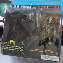 Экшн-фигурка NECA Alien VS Predator настоящей, 2 шт. в упаковке 2024 - купить недорого