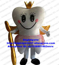 Disfraz de Angell Denttooth Angelhood para adultos, disfraz de Mascota de personaje de dibujos para adultos, bienvenida para reuniones, zx451 2024 - compra barato