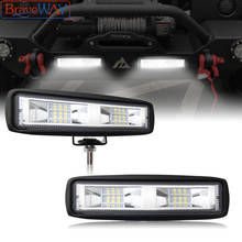 BraveWay Running-Light Fog Lamp 36W Off-Road LED DRL Daytime LED Work Light 12V UTV ATV Truck Motorcycle Offroad Car Headlight 2024 - buy cheap