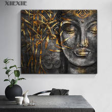 Arte Religioso étnico busto Bodhisattva póster Mural arte de la pared lienzo pintura Mural decoración estatua de Buda póster para sala de estar 2024 - compra barato