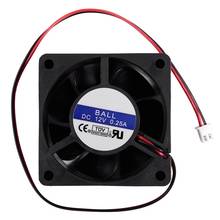 60mm x 25mm DC 12V 0.25A 2Pin Cooling Fan for Computer Case CPU Cooler 2024 - buy cheap