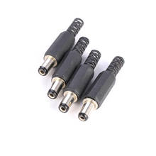 5 pcs/lot DC power plug 9mm length 5.5*2.1MM Electric Connectors Male Mount Jack Plug Wire Terminals Adapter 2024 - buy cheap